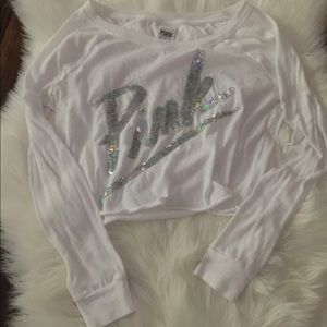 Long sleeve crop top